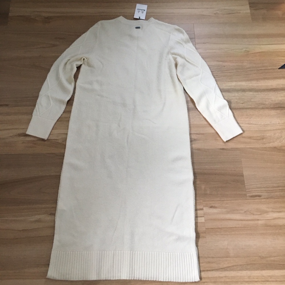 NWT Barbour Burne Long Sleeve Wool Blend Sweater Knit Dress - Picture 11 of 16